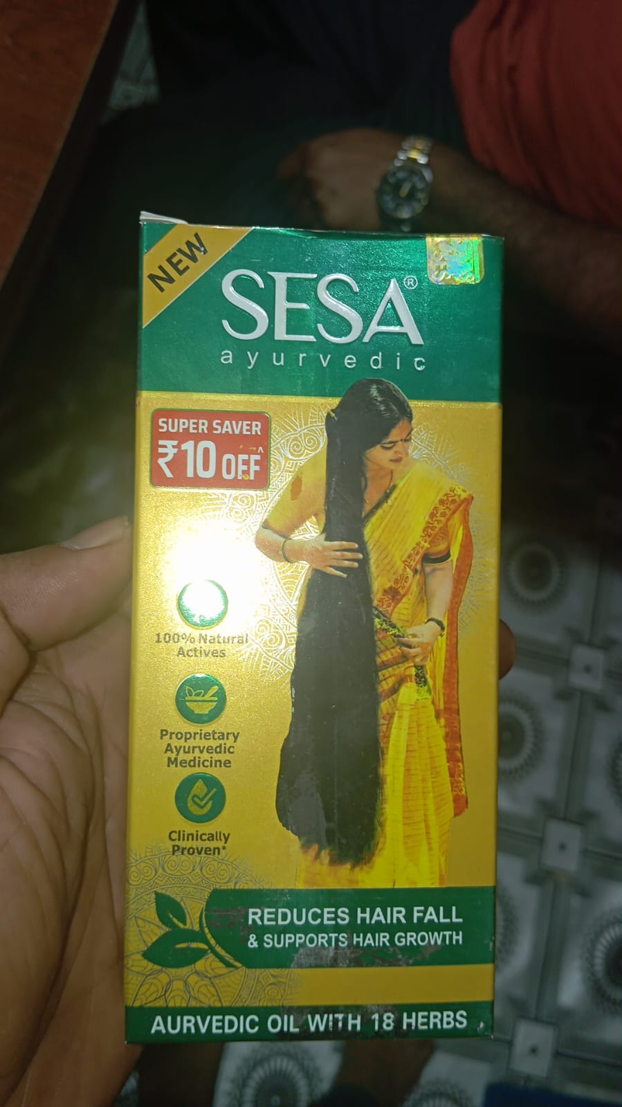Sesa hair oil